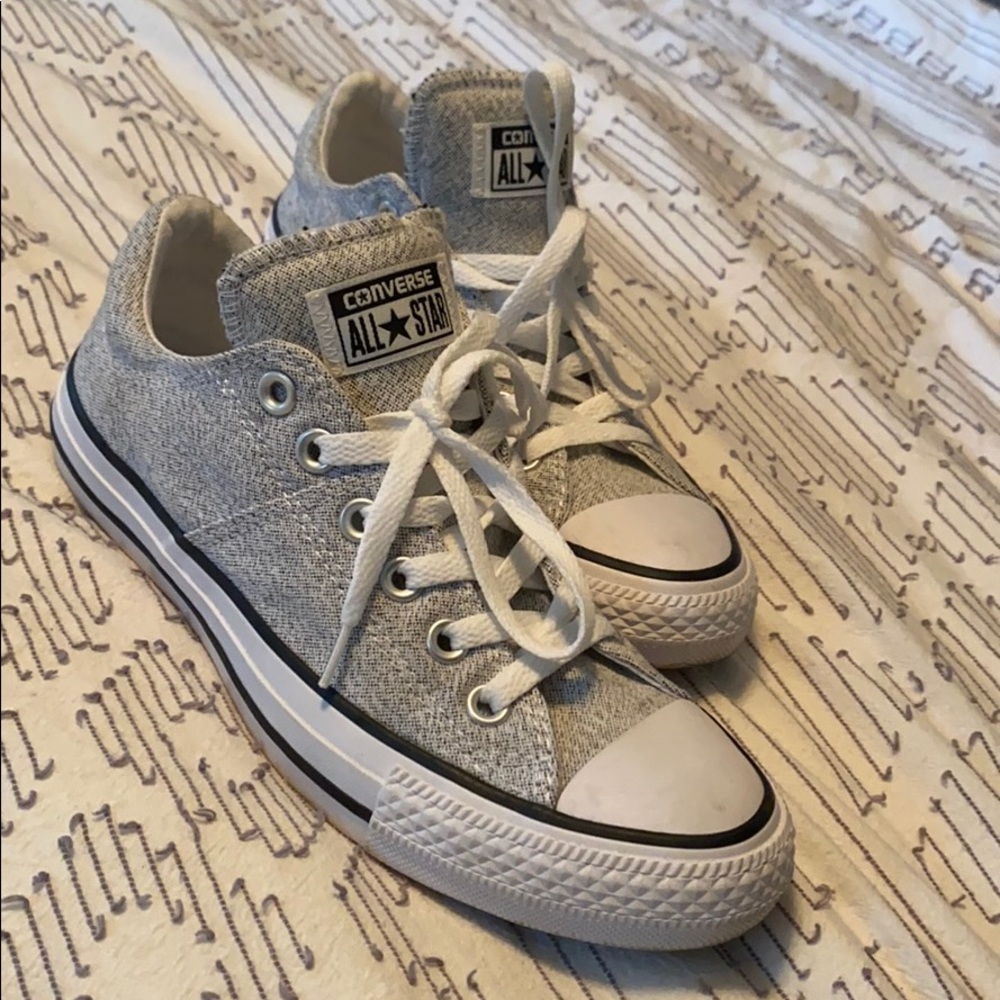 GRAY CONVERSE ALL STAR MADISON LOW SNEAKERS